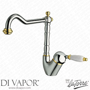 La Torre 8113 RE Zafira Single Lever Sink Mixer with High Spout Spare Parts